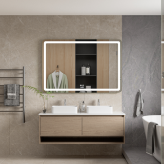 2x Badkamerspiegel met LED, CityLine, LM-129, Spiegel, 2025